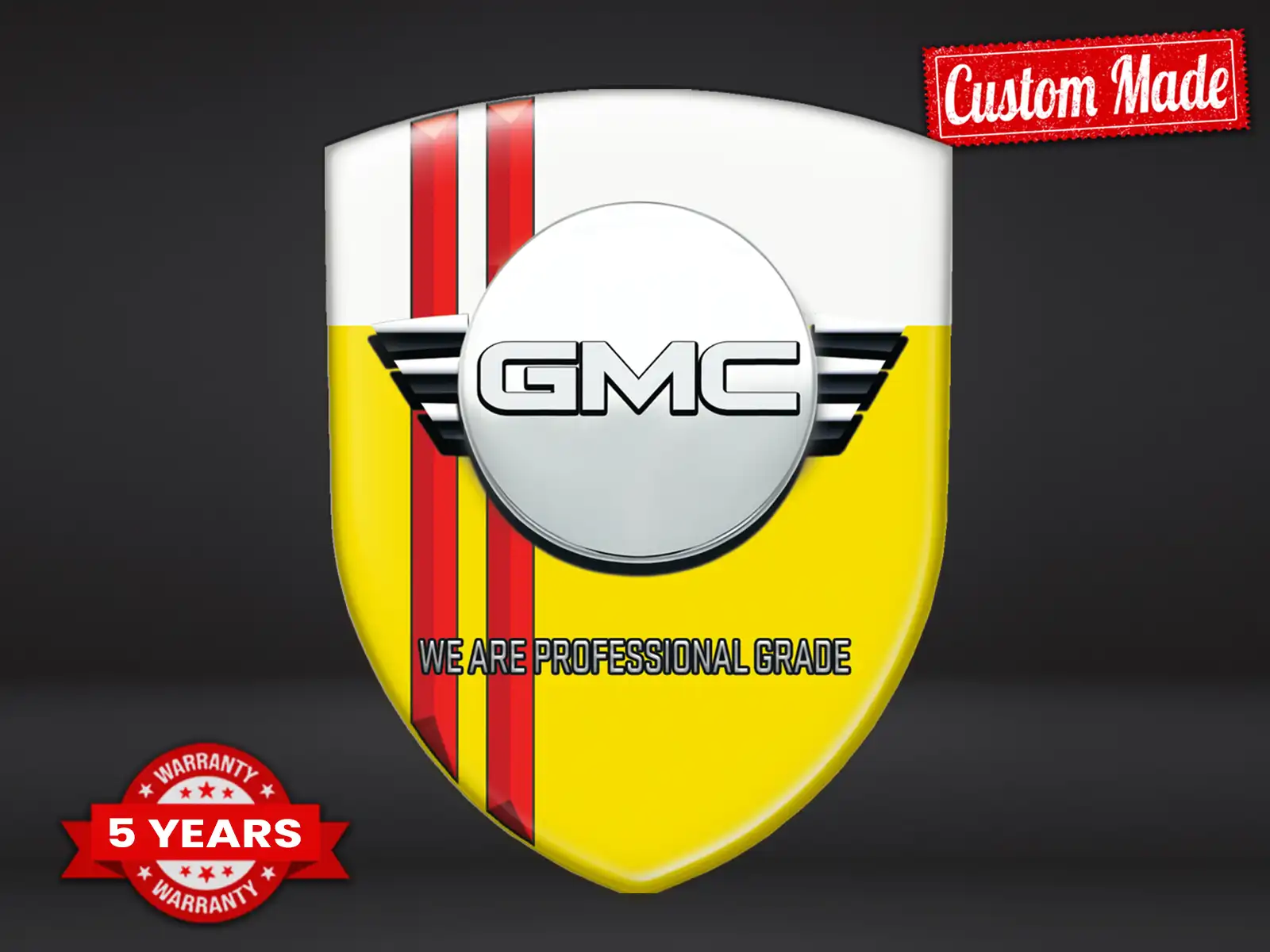 GMC Silikonaufkleber Professionell Anpassbar Design